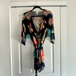 Veronica M | Tropical Leaf Romper